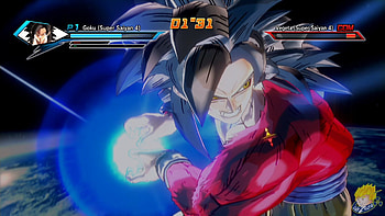 Dragon Ball Xenoverse (PS4) : SSJ4 Goku Vs SSJ4 Vegetaã60FPS ã - YouTube HD wallpaper